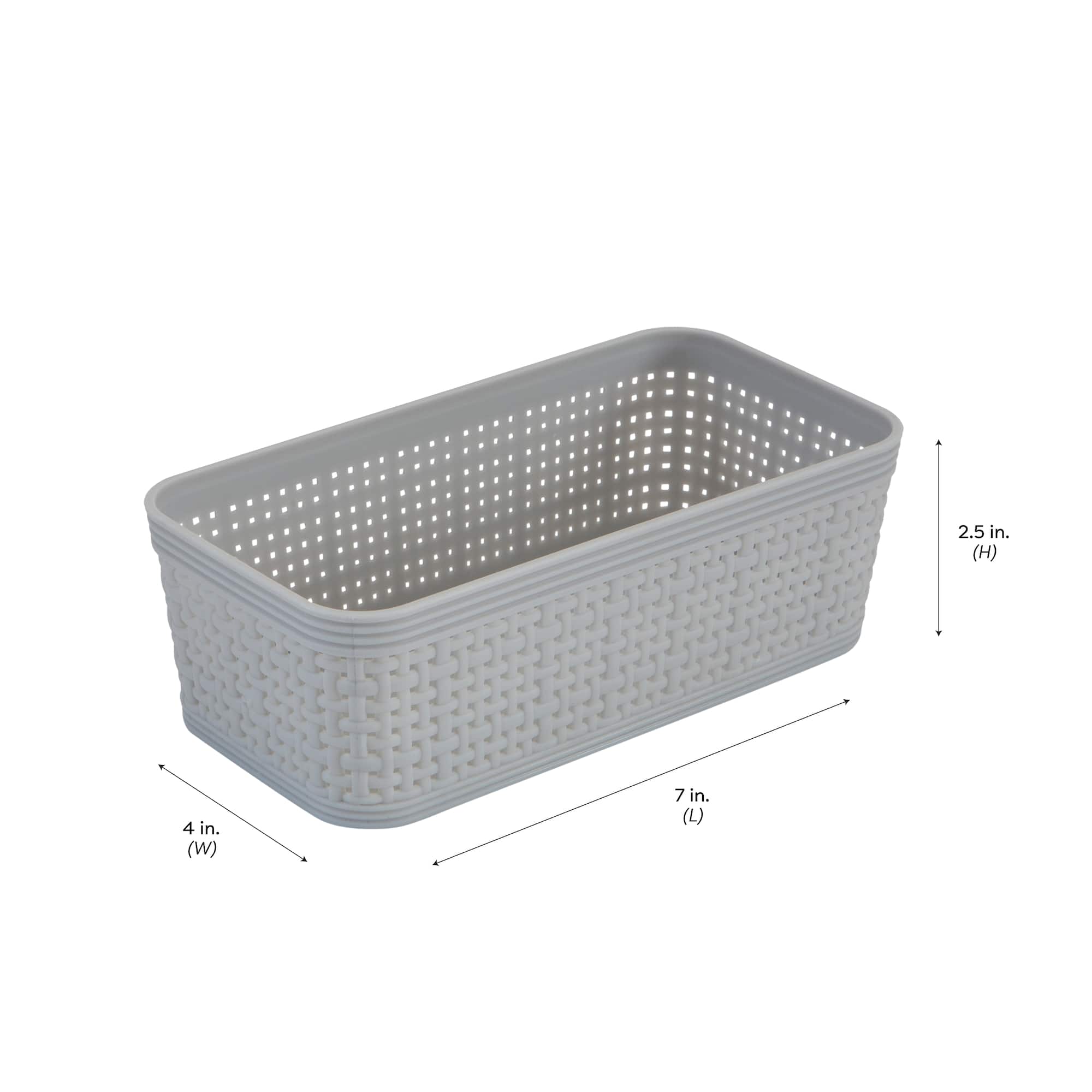 Simplify 10-Piece Organizing Basket Set